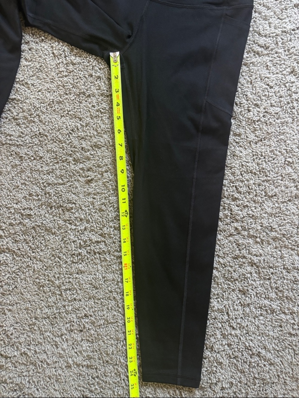 Victoria Sport Knockout Sleek Black High-Rise Workout Leggings - Picture 8 of 12